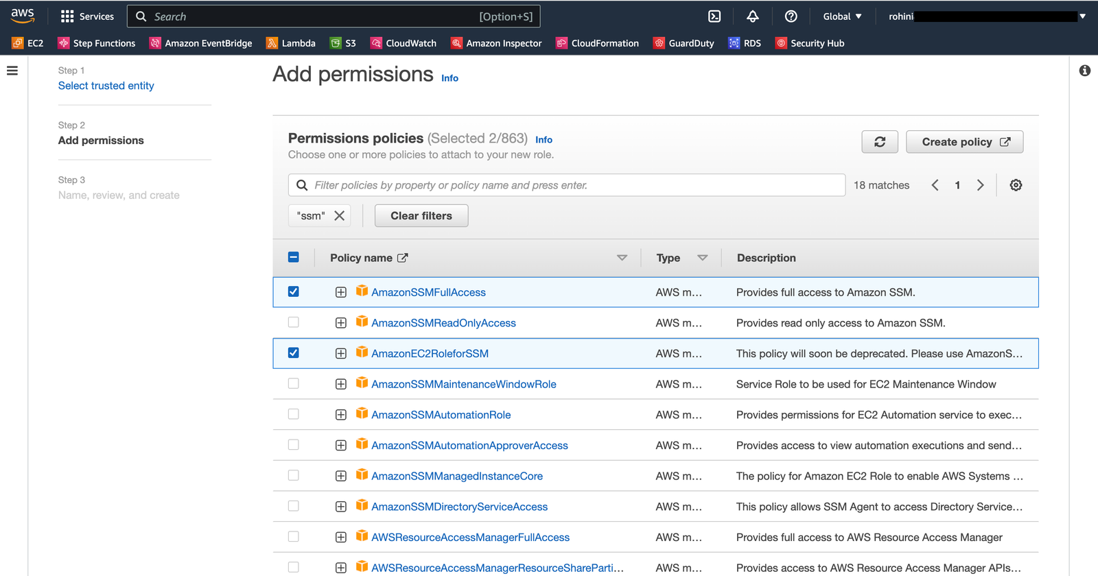 Verify EC2 Inventory List 1